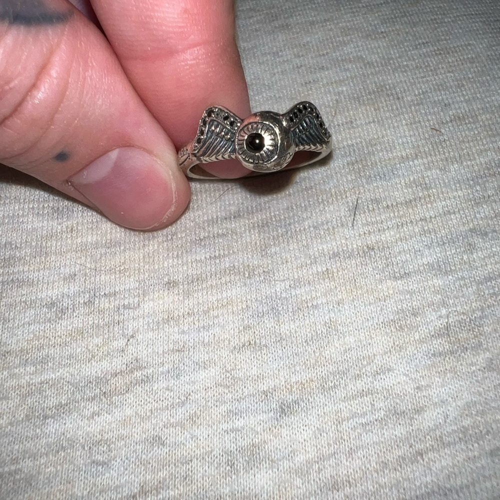Authentic Sterling Silver Von Dutch Eye Ring